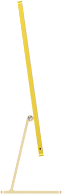 Sárga iMac oldalnézetből