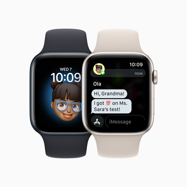 Two Apple Watch Series 8 models are shown.