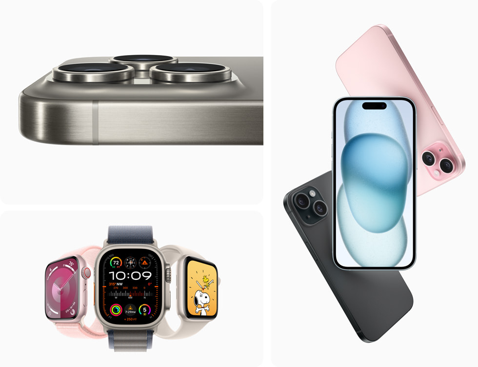 ع تشكيلة أجهزة iPhone 15 وApple Watch الجديدة.
