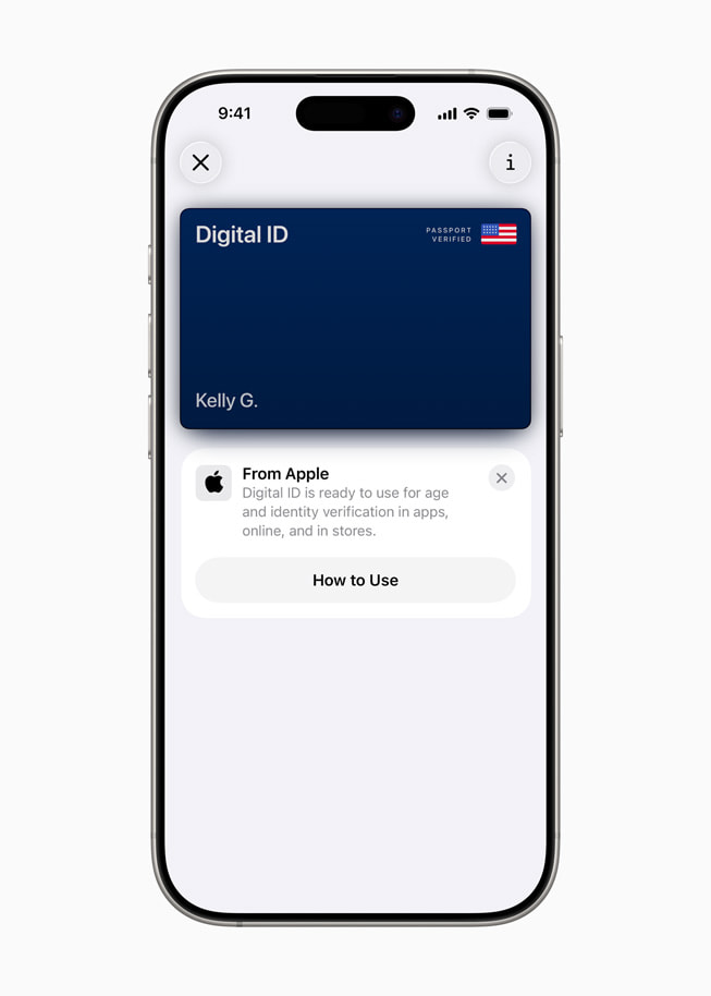 On iPhone 16 Pro, the new Digital ID is shown.