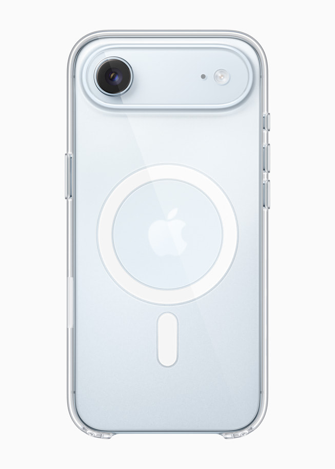 iPhone Air is shown with the new MagSafe Case.