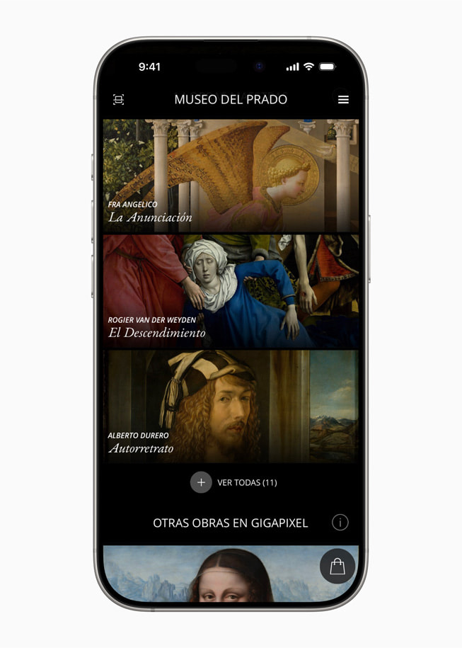 La app Second Canvas en un iPhone 17 Pro.