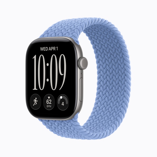 Apple Watch Series 12 in space gray aluminum.