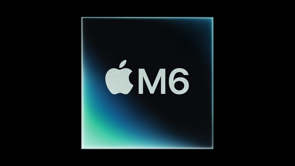 El logo del M6 de Apple.