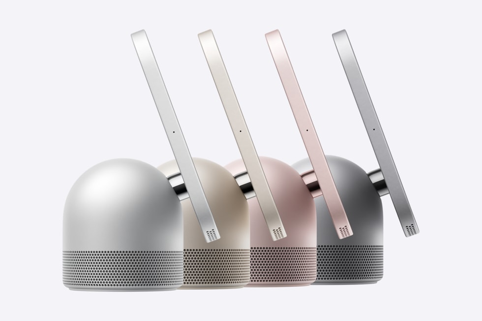 HomeView is shown in silver, starlight, rose pink, and space gray.