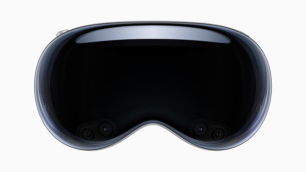The new Apple Vision Pro is shown.