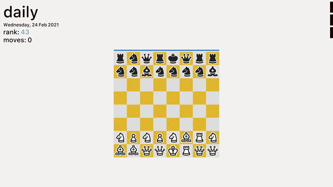 A still from the game “Really Bad Chess.”