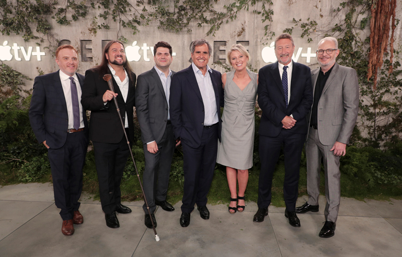 “See” production team at the premiere in Los Angeles, California.