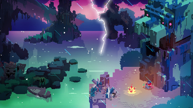 Screenshot from “Hyper Light Drifter.”