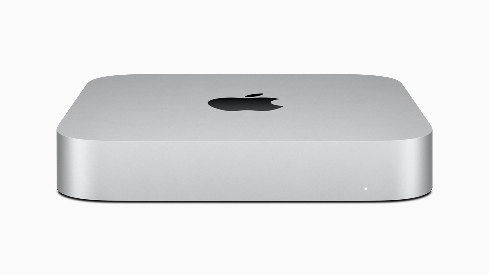 The new M1-powered Mac mini.