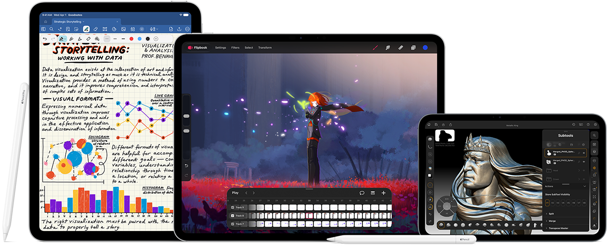 iPads and Apple Pencil (USB)