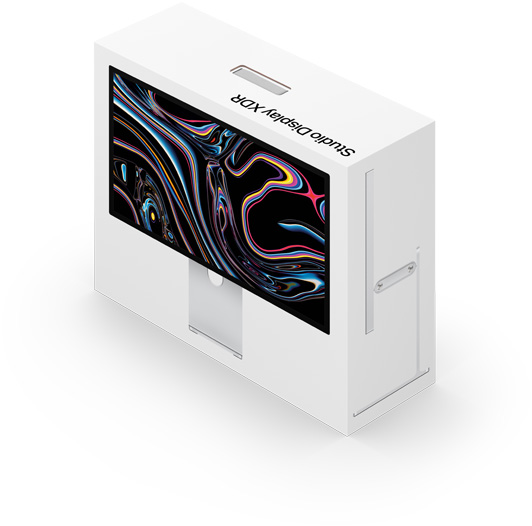 Studio Display XDR dans son emballage