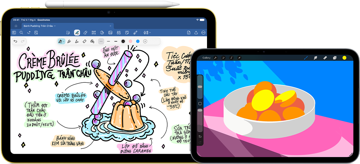 iPads and Apple Pencil (USB-C)
